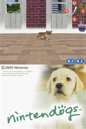 Nintendogs - Lab & Friends (USA) screen shot title